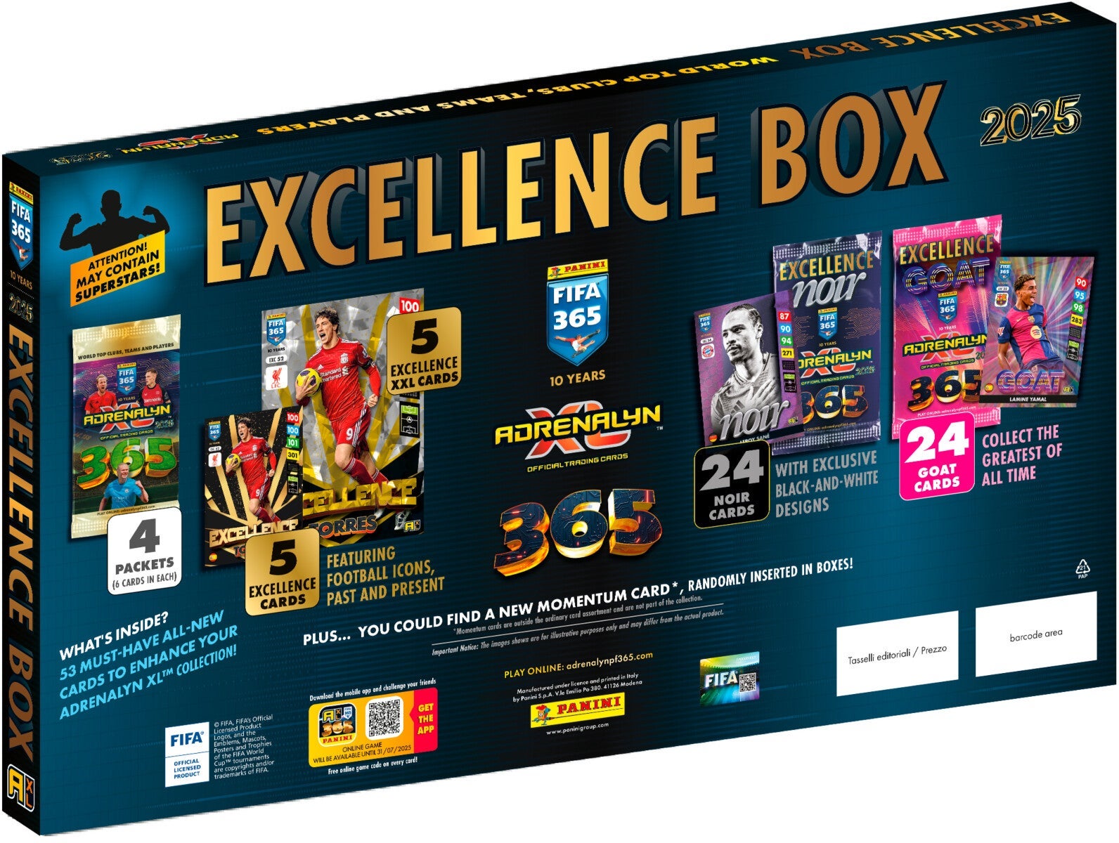Fifa 365 Adrenxl 2025 Excellence Box