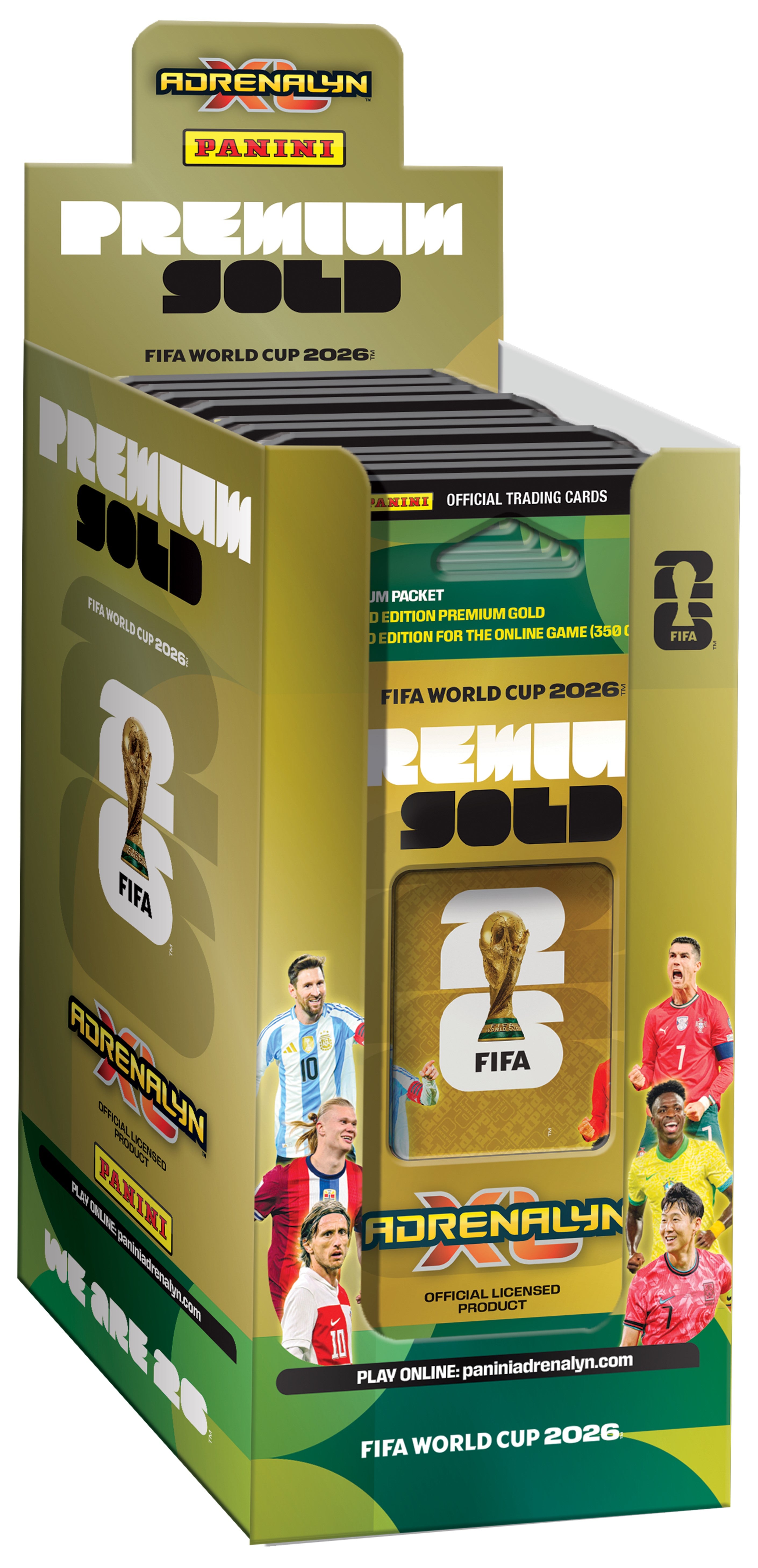 World Cup 2026 Panini Premium Gold Booster