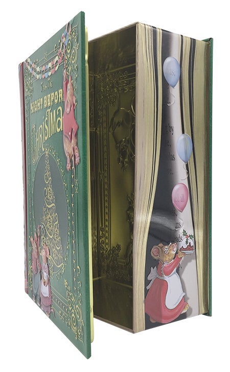 Metallboks Bok Julenatt 3L