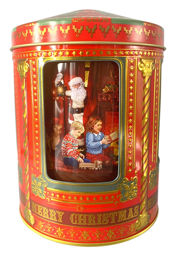 Metallboks spilledåse Nisse