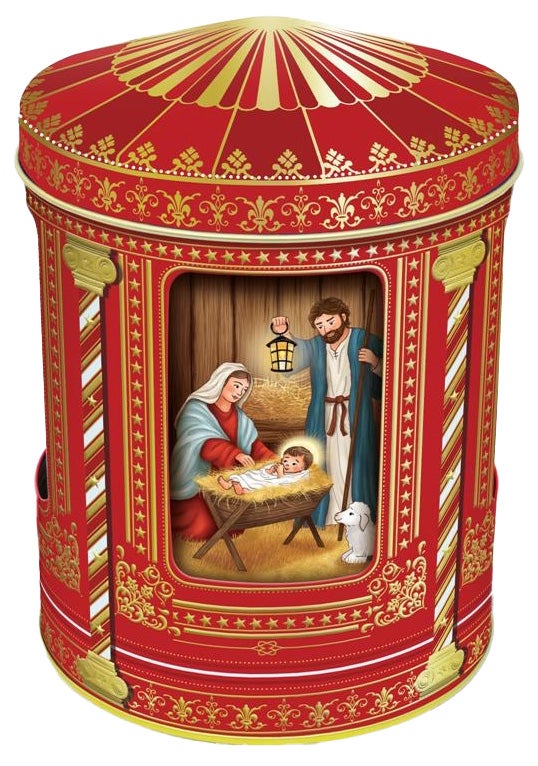 Metallboks Spilledåse Krybbe