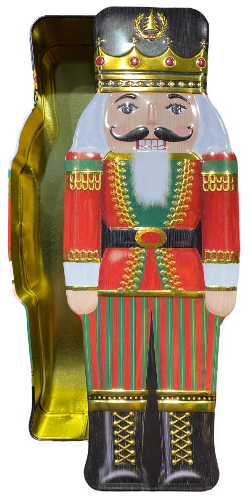 Metallboks Nøtteknekker Rød