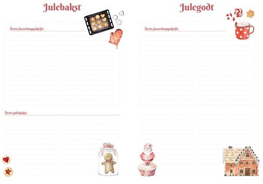 Julens Minnebok