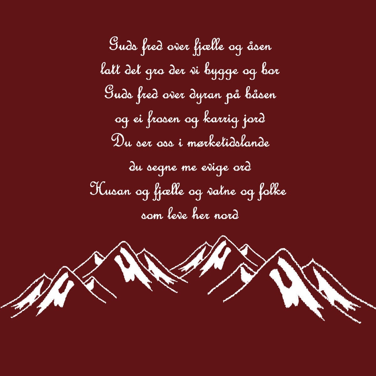 Servietter Nordnorsk Julesalme 20pk