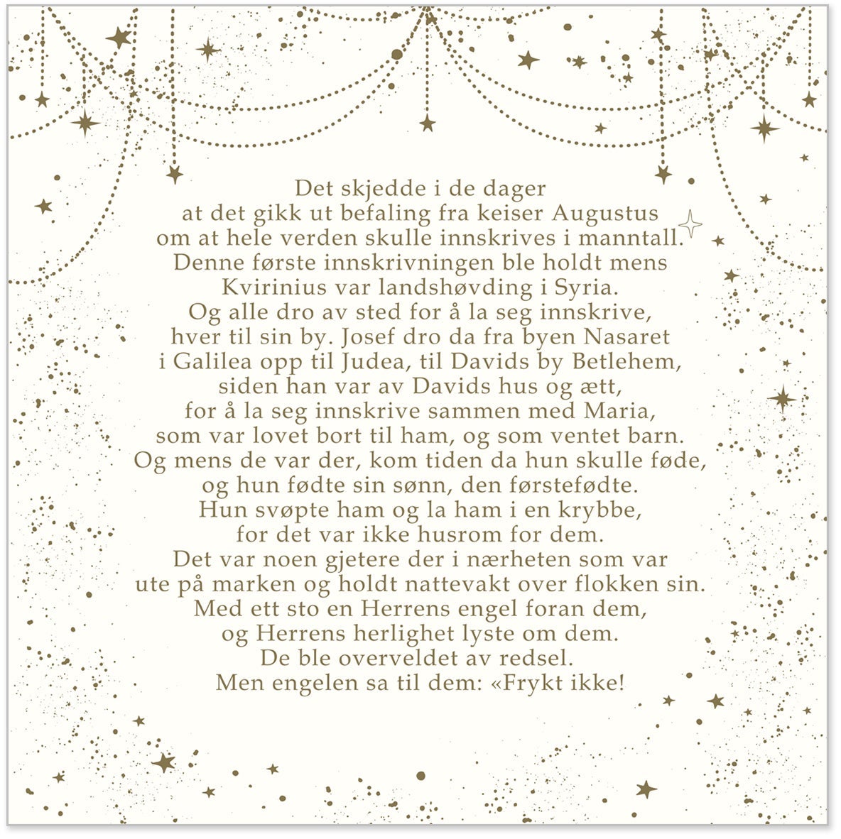 Servietter Juleevangeliet 20pk