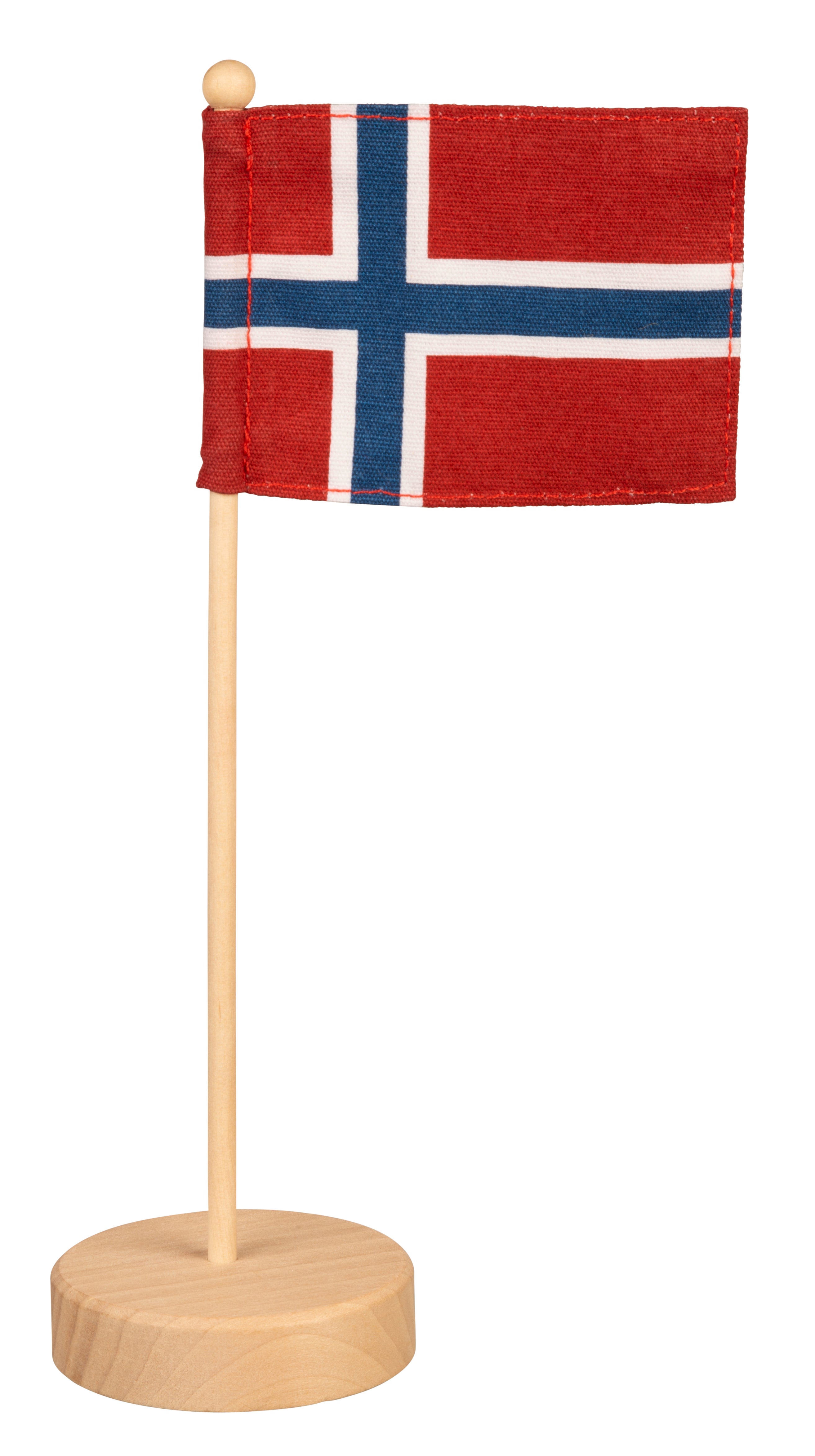 Bordflagg Norge flagg 25cm 10x7,2cm