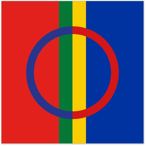 Serviett Sameflagg lunsj 20 stk