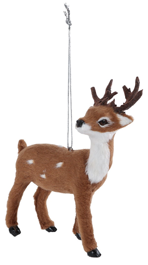 Julepynt Reinsdyr Henge Brun