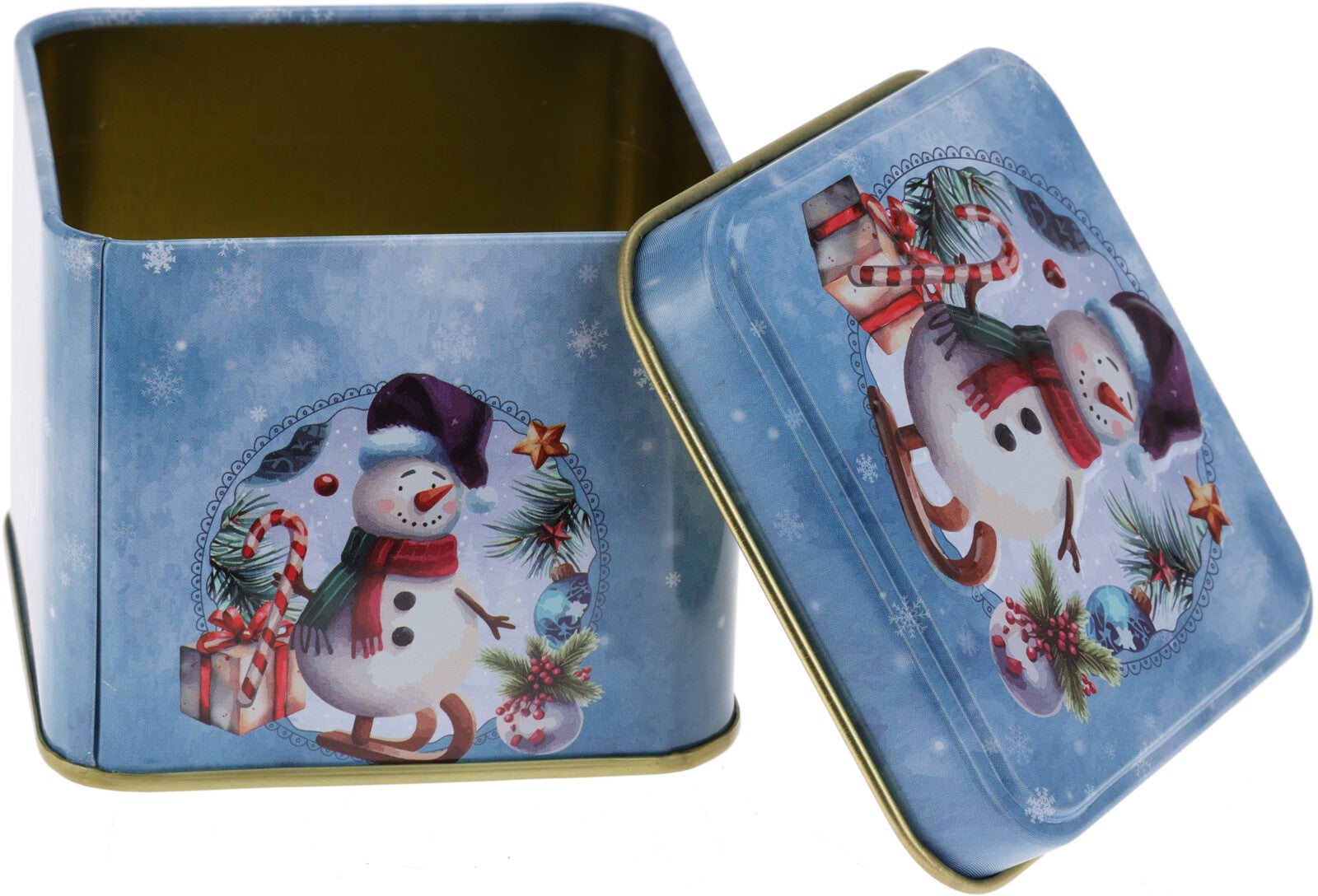 Metallboks Nostalgi Julemotiv