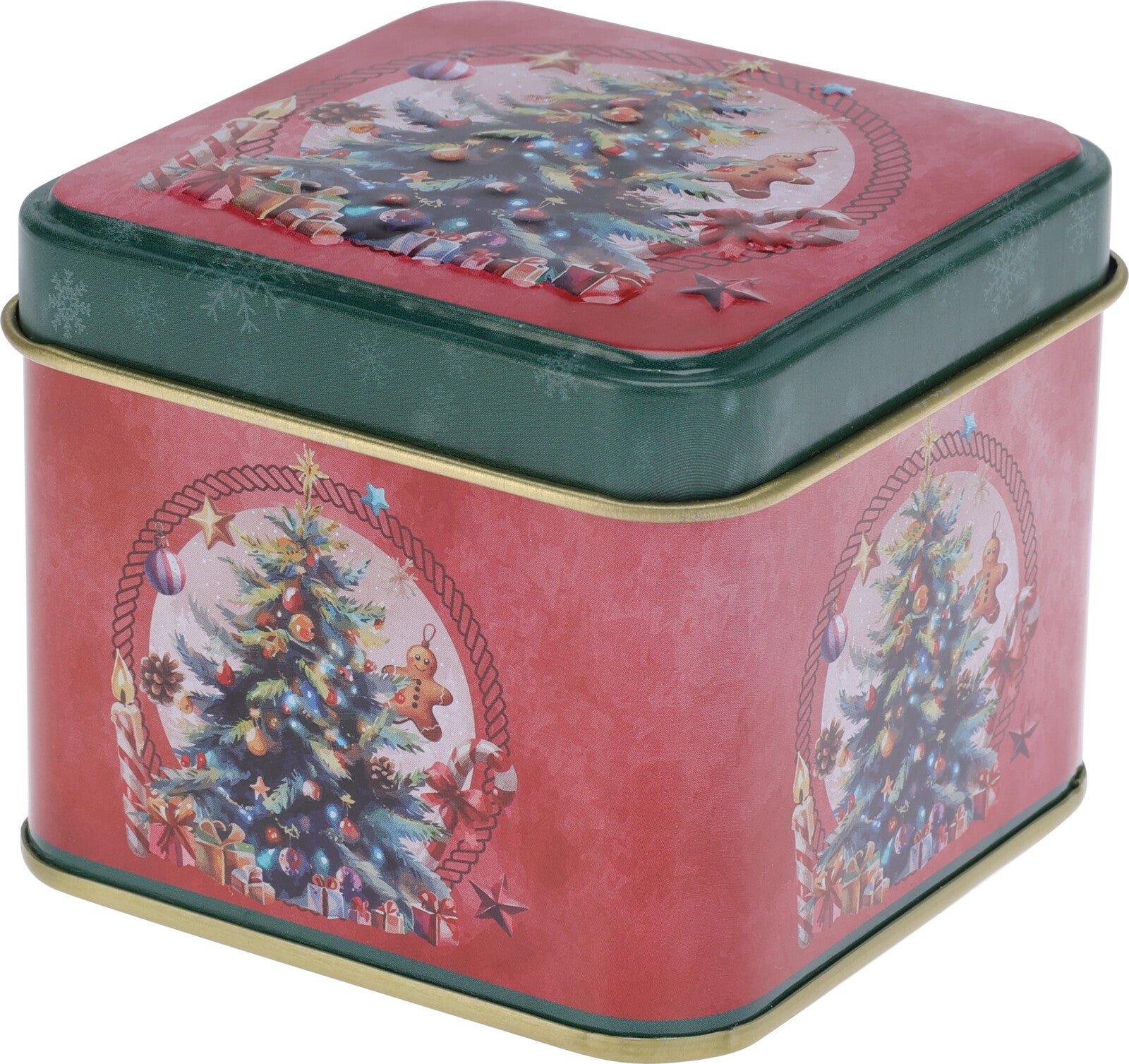 Metallboks Nostalgi Julemotiv