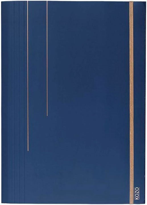 Strikkmappe Kozo A4 Navy