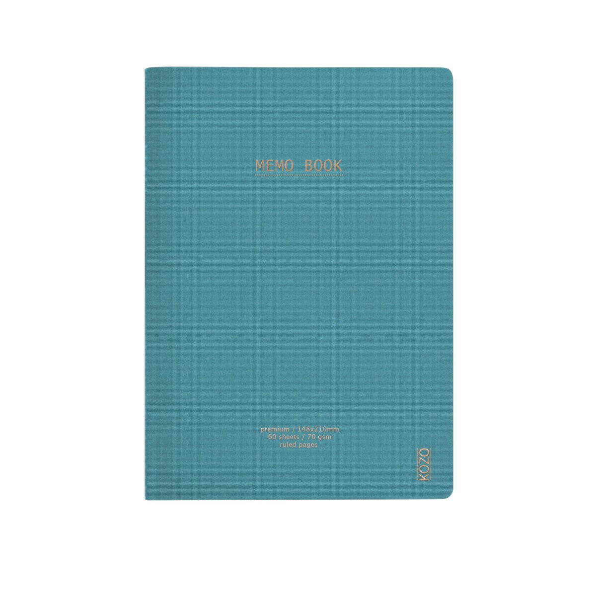 Notatbok Kozo Coffee A5 Bric Steel Blue (3Pk)