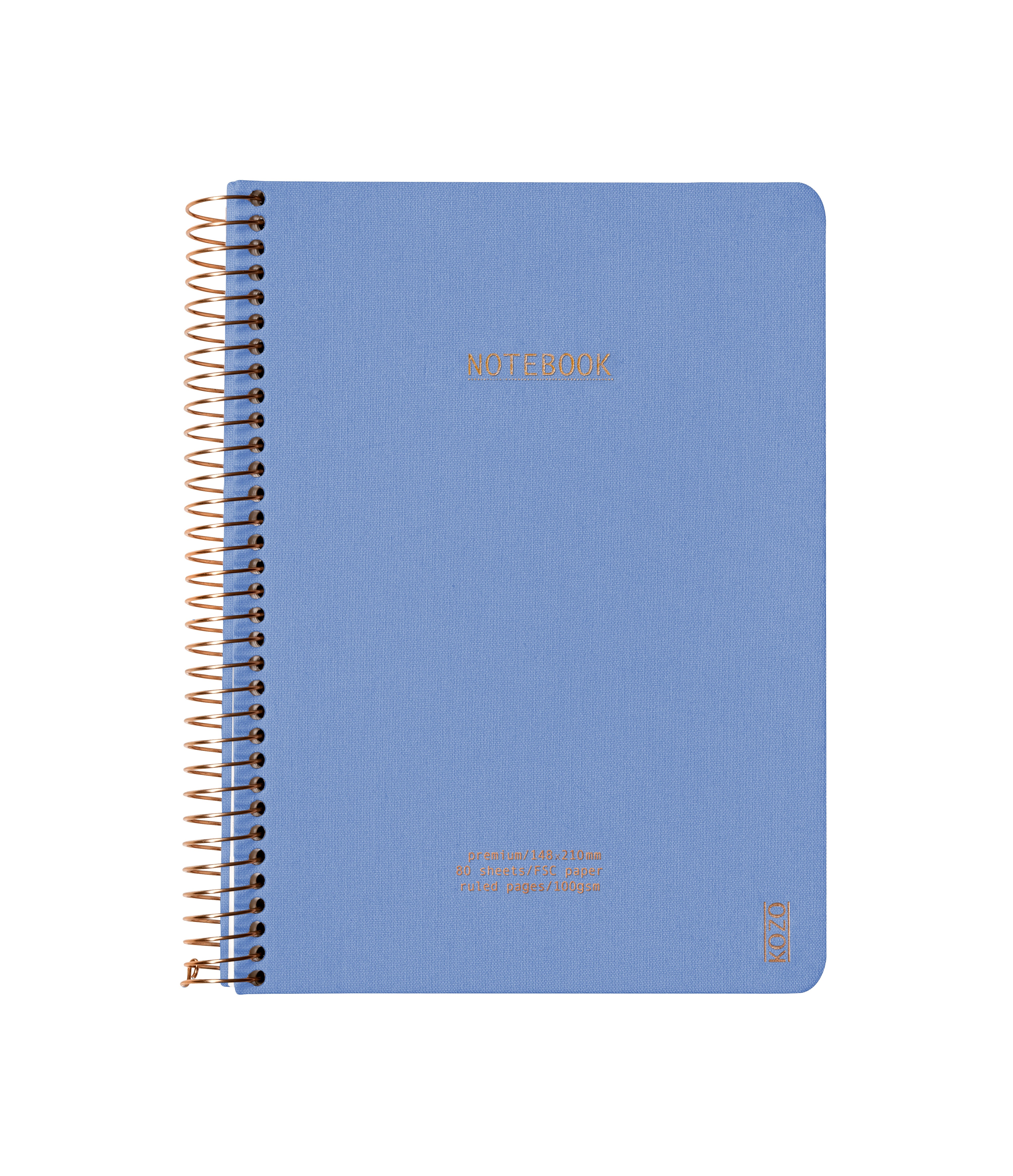 Notatbok m/spiral Kozo premium A5 Windsurfer