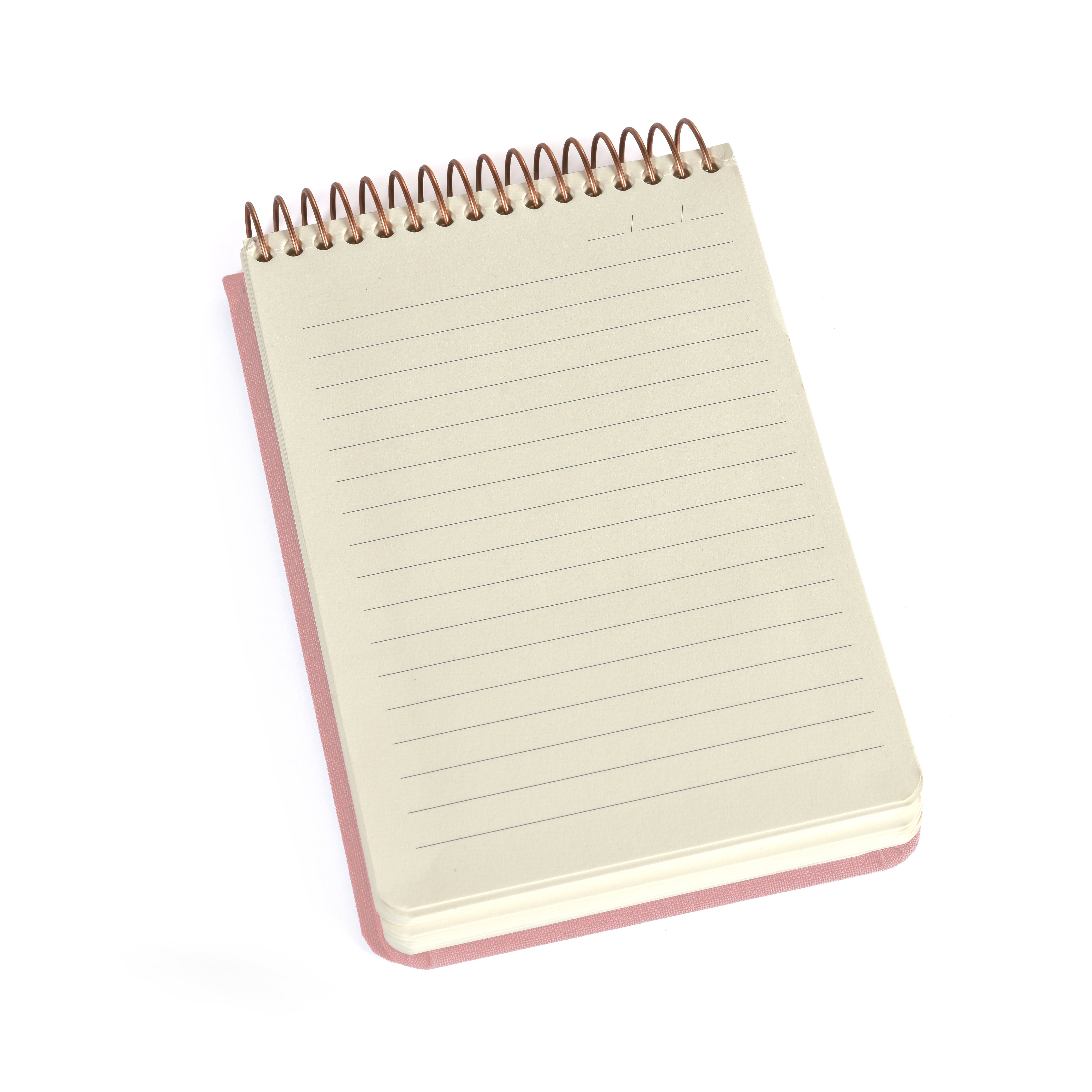 Notatbok m/spiral Kozo premium A6 Muted Blush