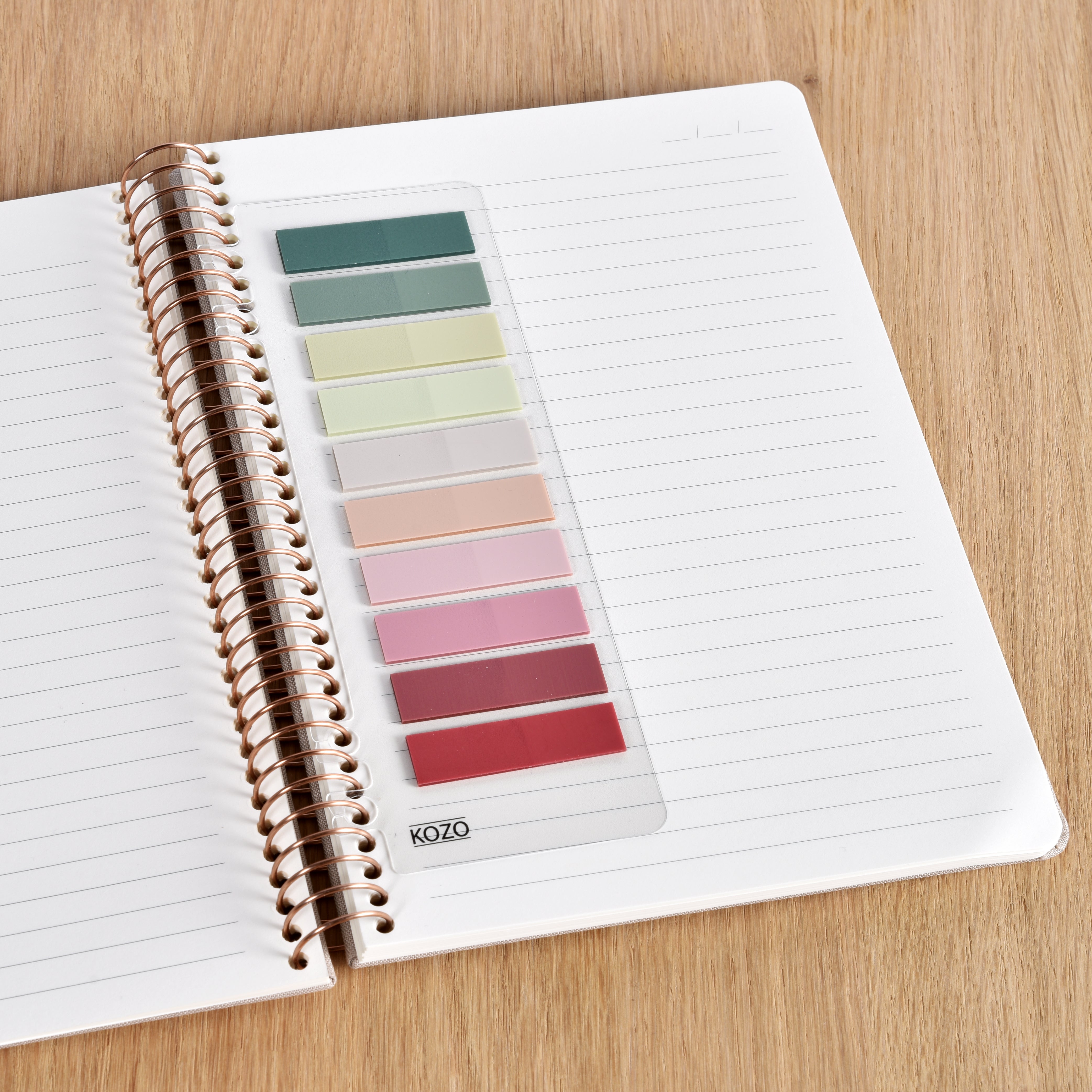 Indeks selvklebende Kozo Blush 10x20 blad