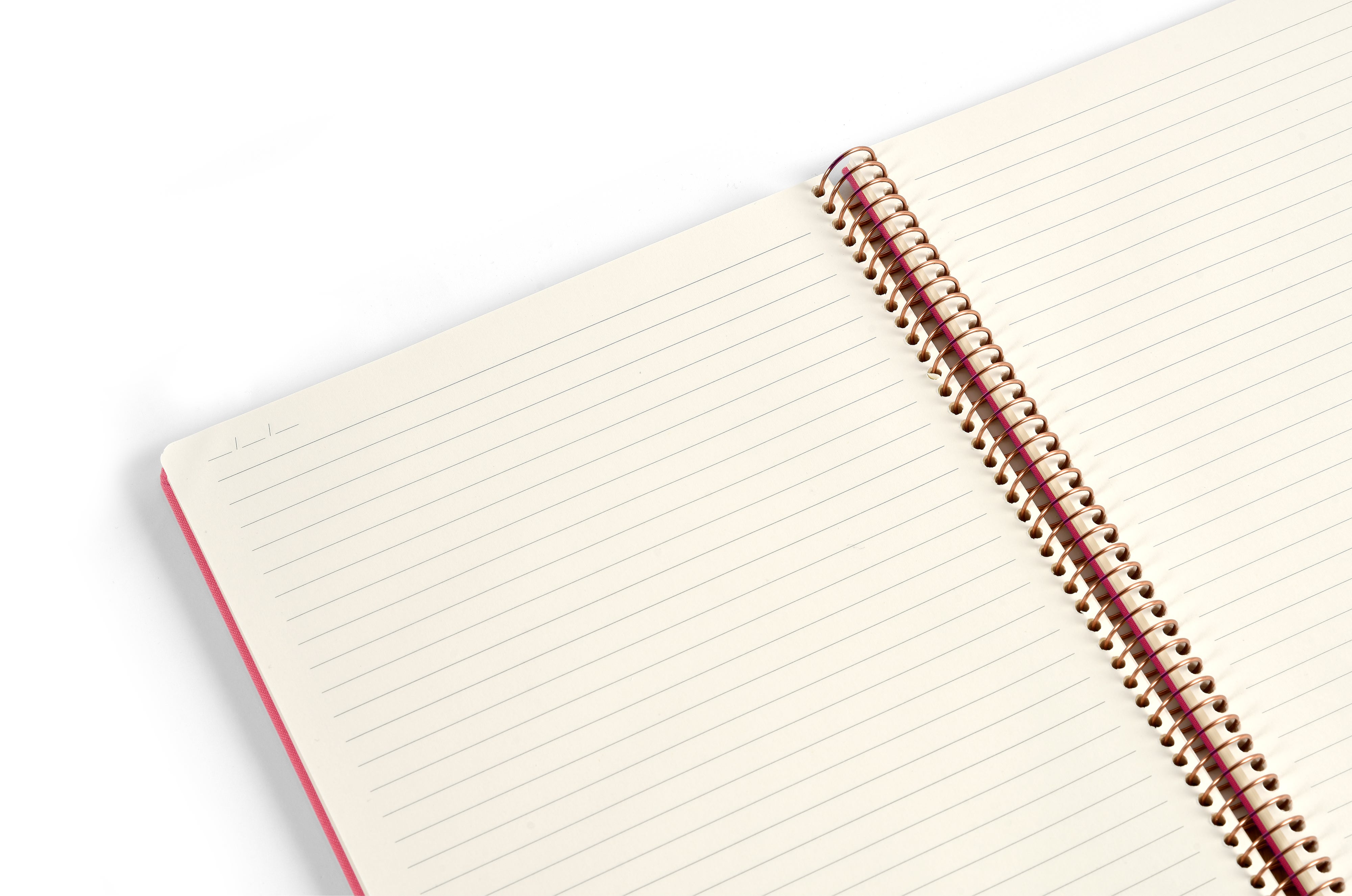 Notatbok m/spiral Kozo Premium A4 Guava Pink