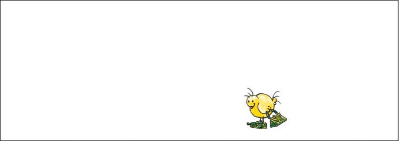 Klaffekort Krokodille og kylling