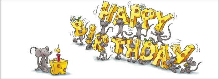 Klaffekort Musebursdag