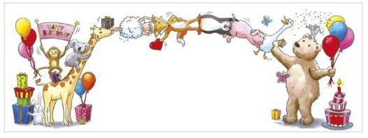 Klaffekort Bursdagsdyr