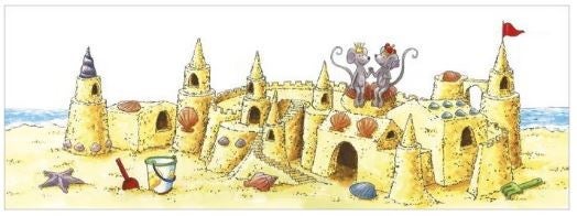 Klaffekort, Mus Og Sandslott