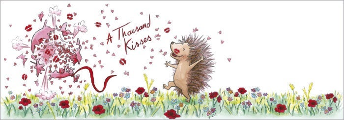 Klaffekort A thousand kisses
