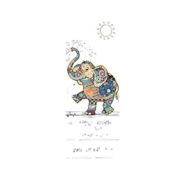 Bokmerke 5x17cm Bug Art elefant