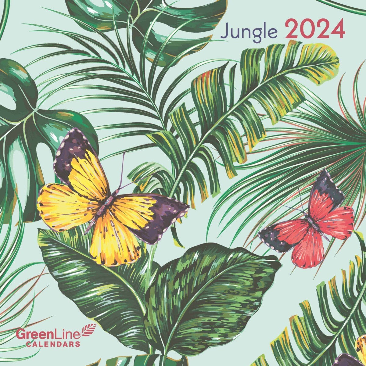 Kalender 2024 Jungle 30x30cm