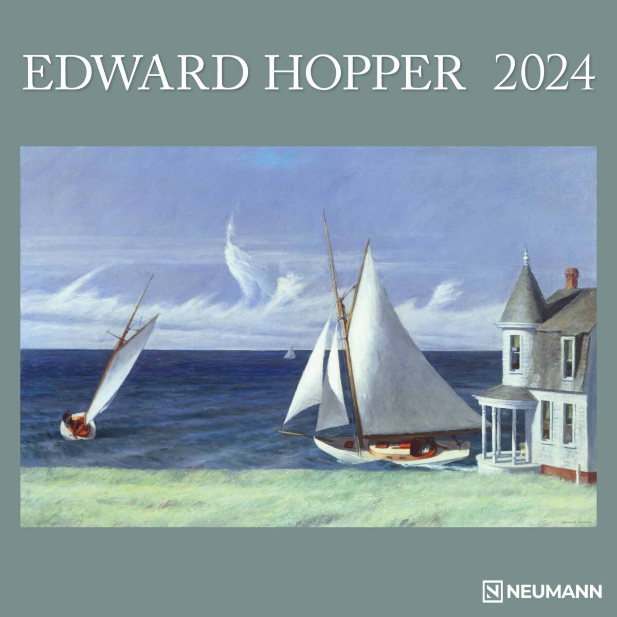 Kalender 2024 Edward Hopper 30x30cm