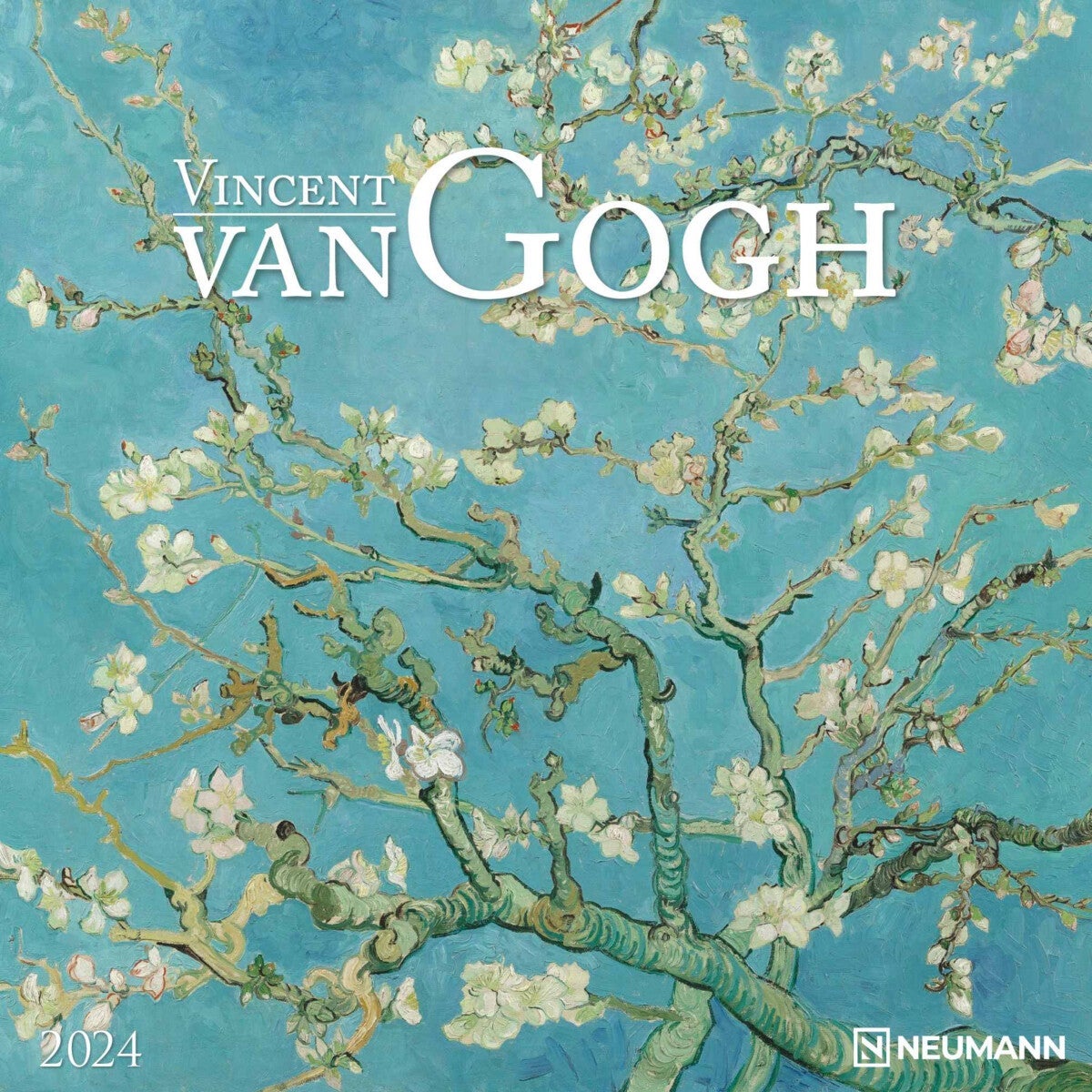 Kalender 2024 Vincent van Gogh 30x30cm