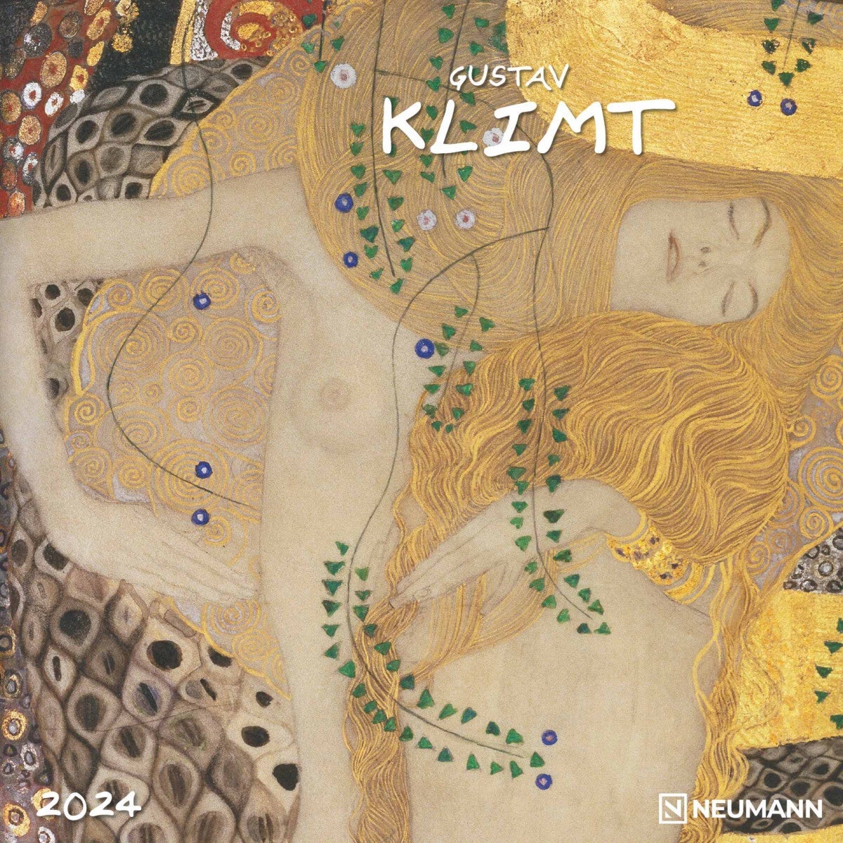 Kalender 2024 Gustav Klimt 30x30cm