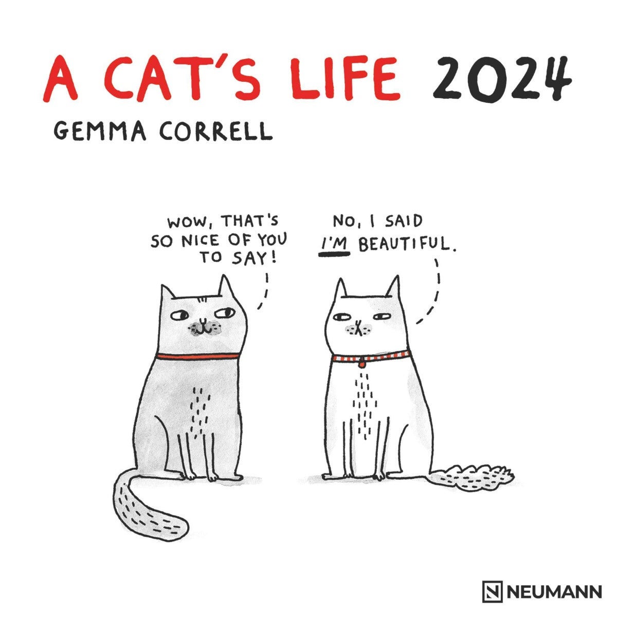 Kalender 2024 A Cat´s Life 30x30cm