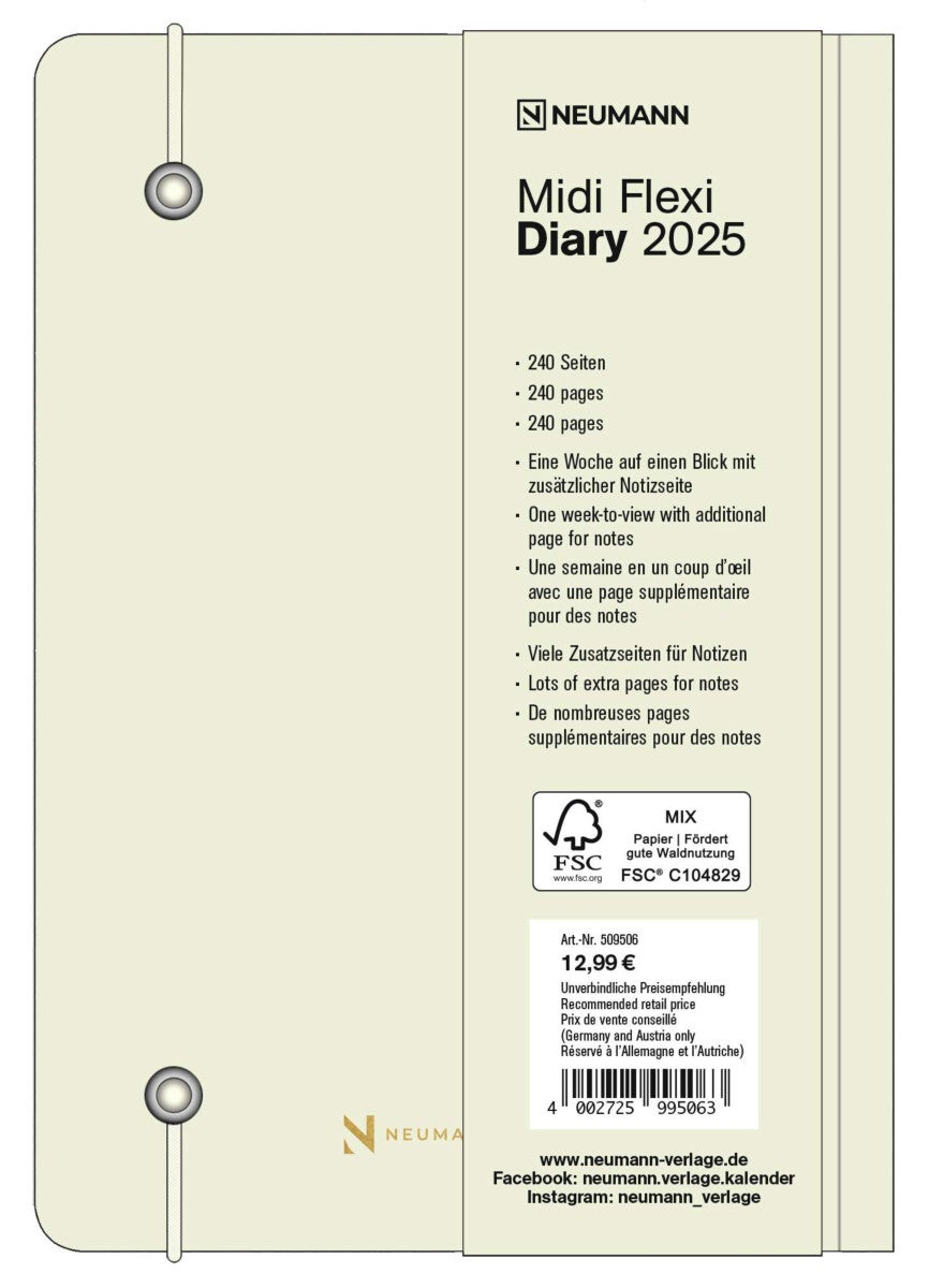 Agenda 2025 CALM 12x17cm