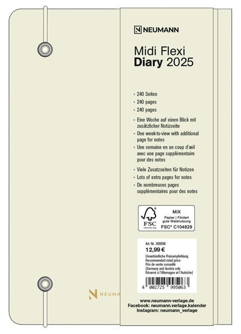 Agenda 2025 CALM 12x17cm