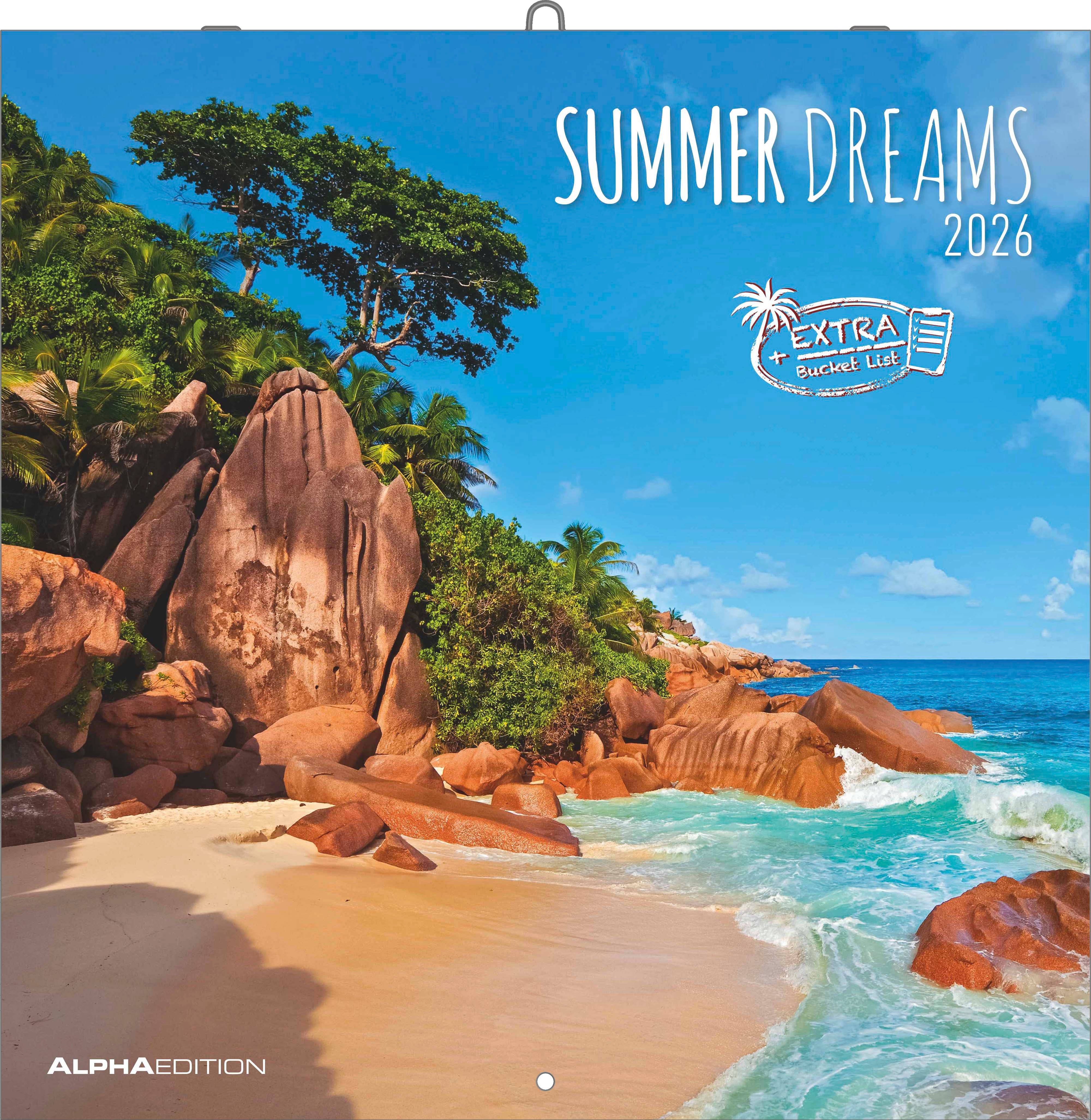 Kalender 2026 30x30 Summer Dreams