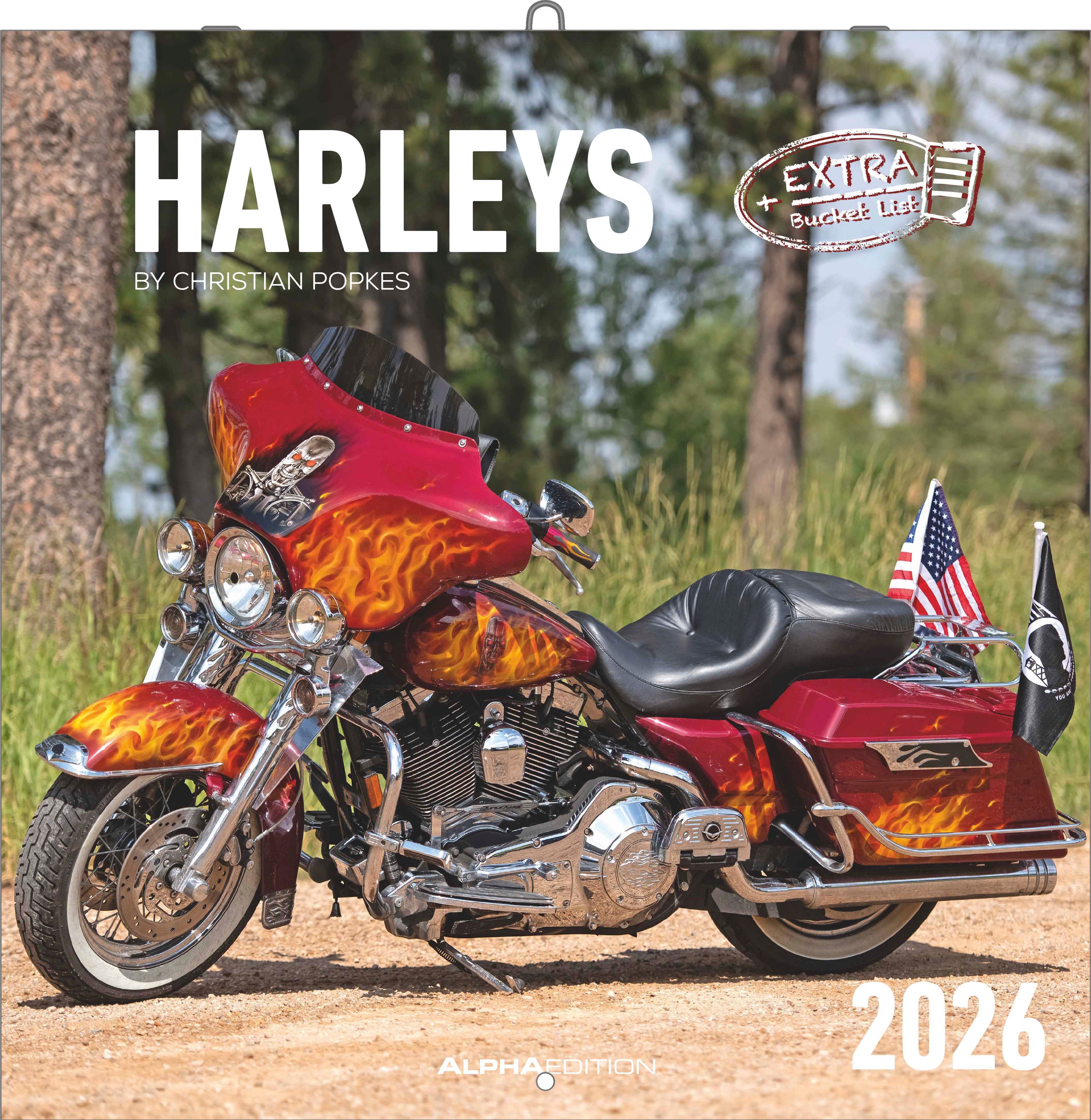 Kalender 2026 30x30 Harleys