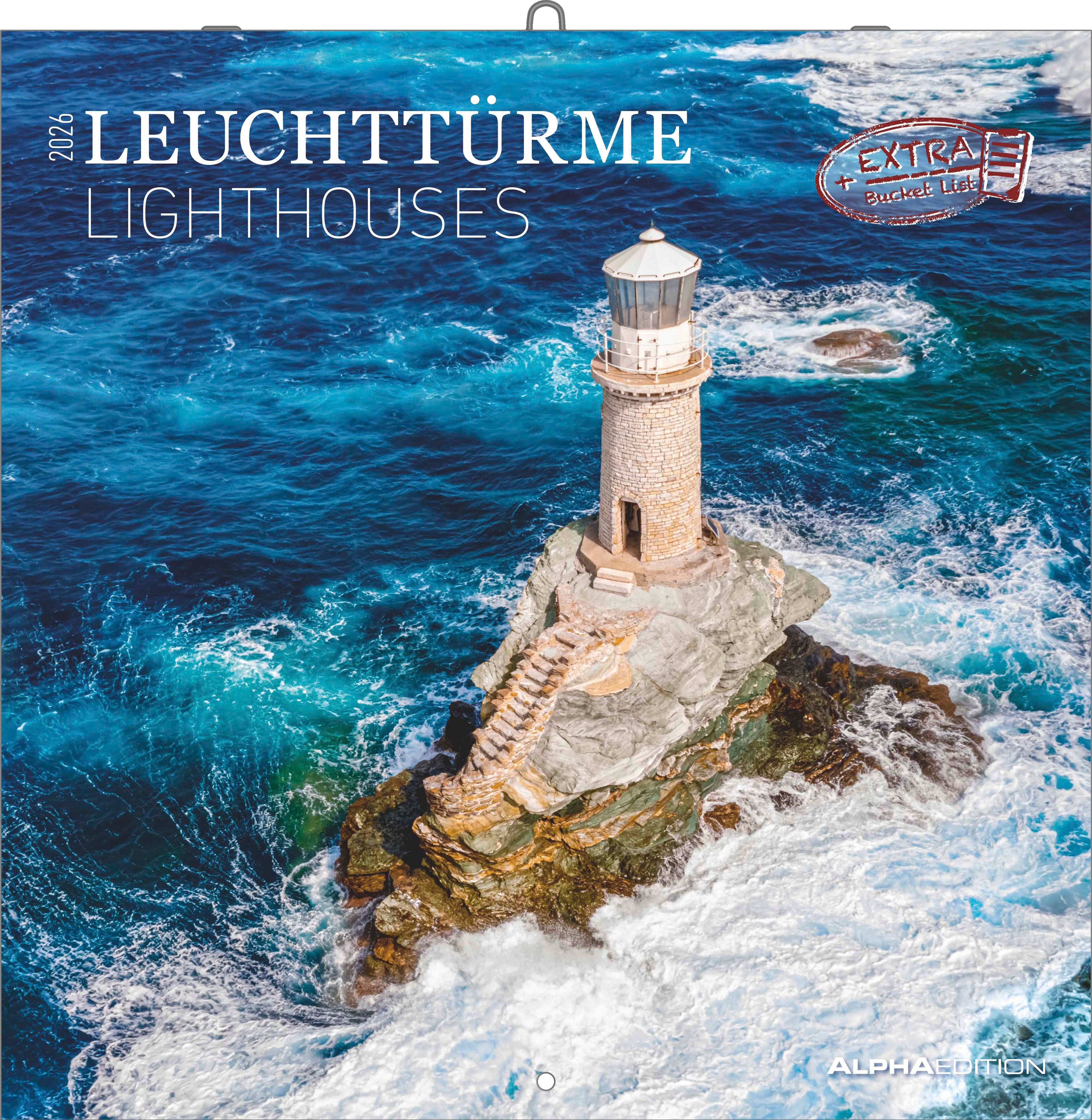 Kalender 2026 30x30 Lighthouses