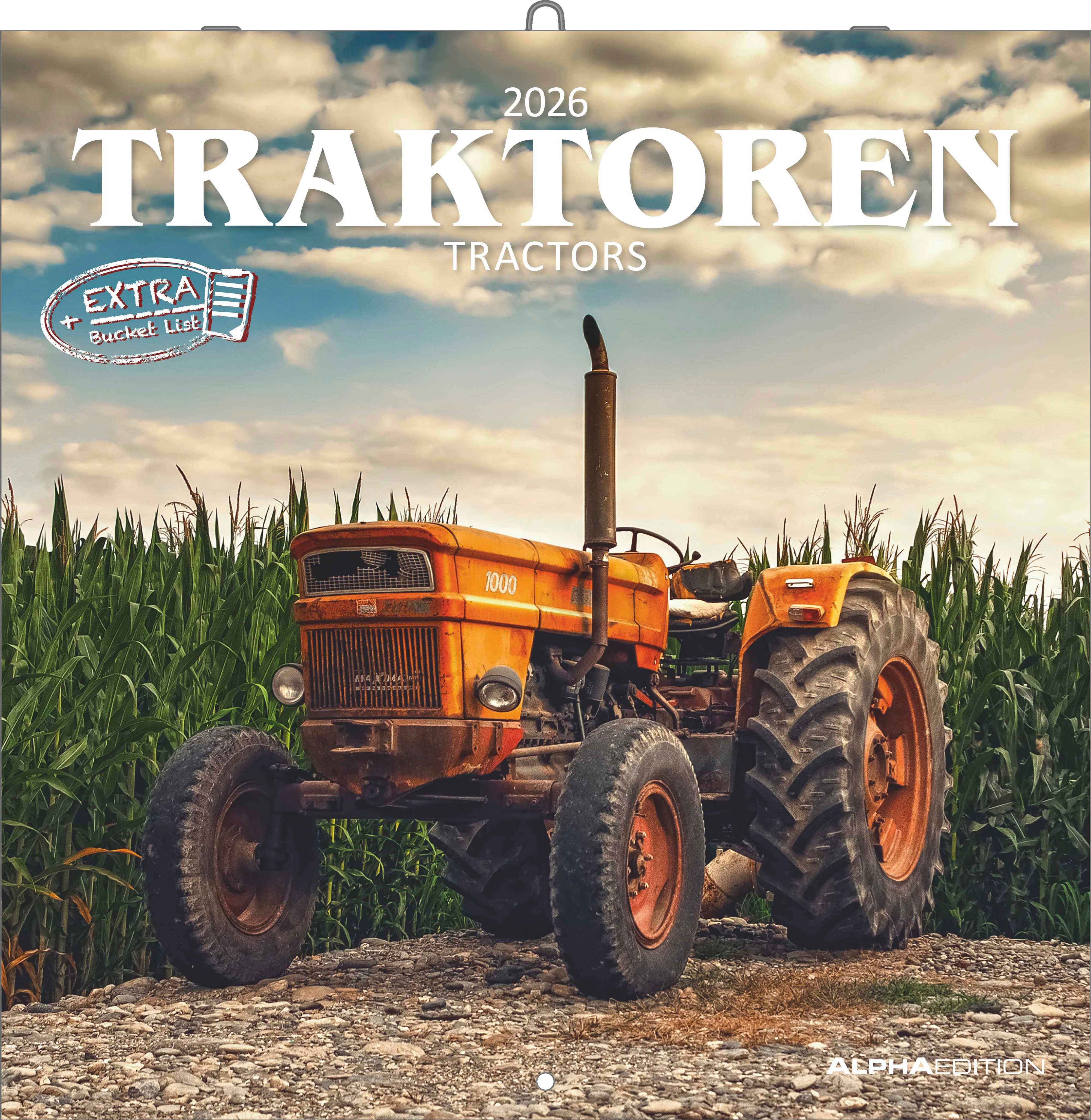 Kalender 2026 30x30 Tractors