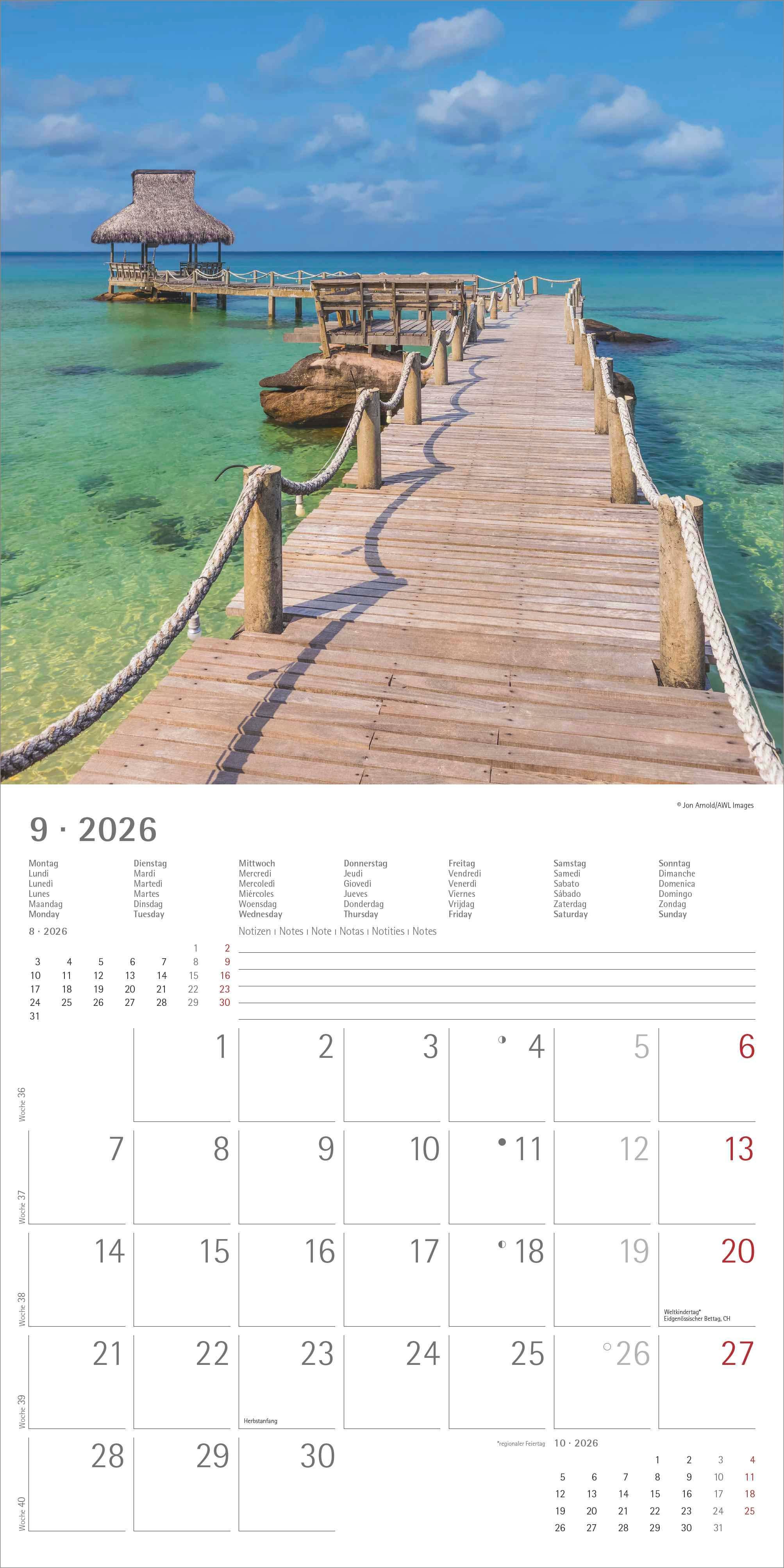 Kalender 2026 30x30 Paths