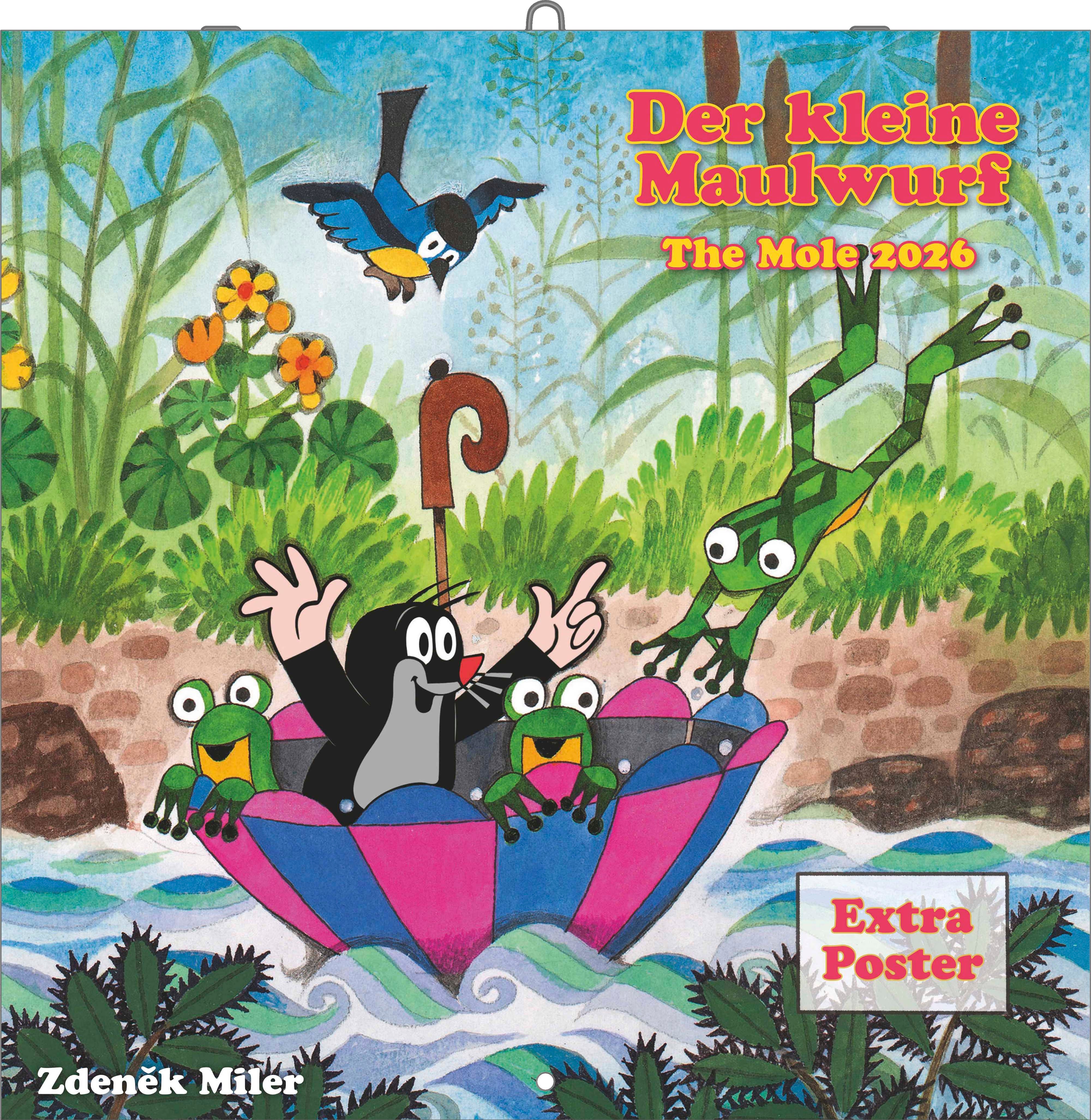 Kalender 2026 30x30 The Mole