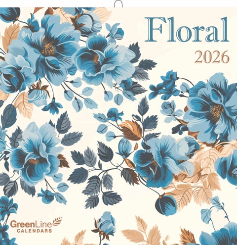 Kalender 2026 GreenLine 30x30 Floral