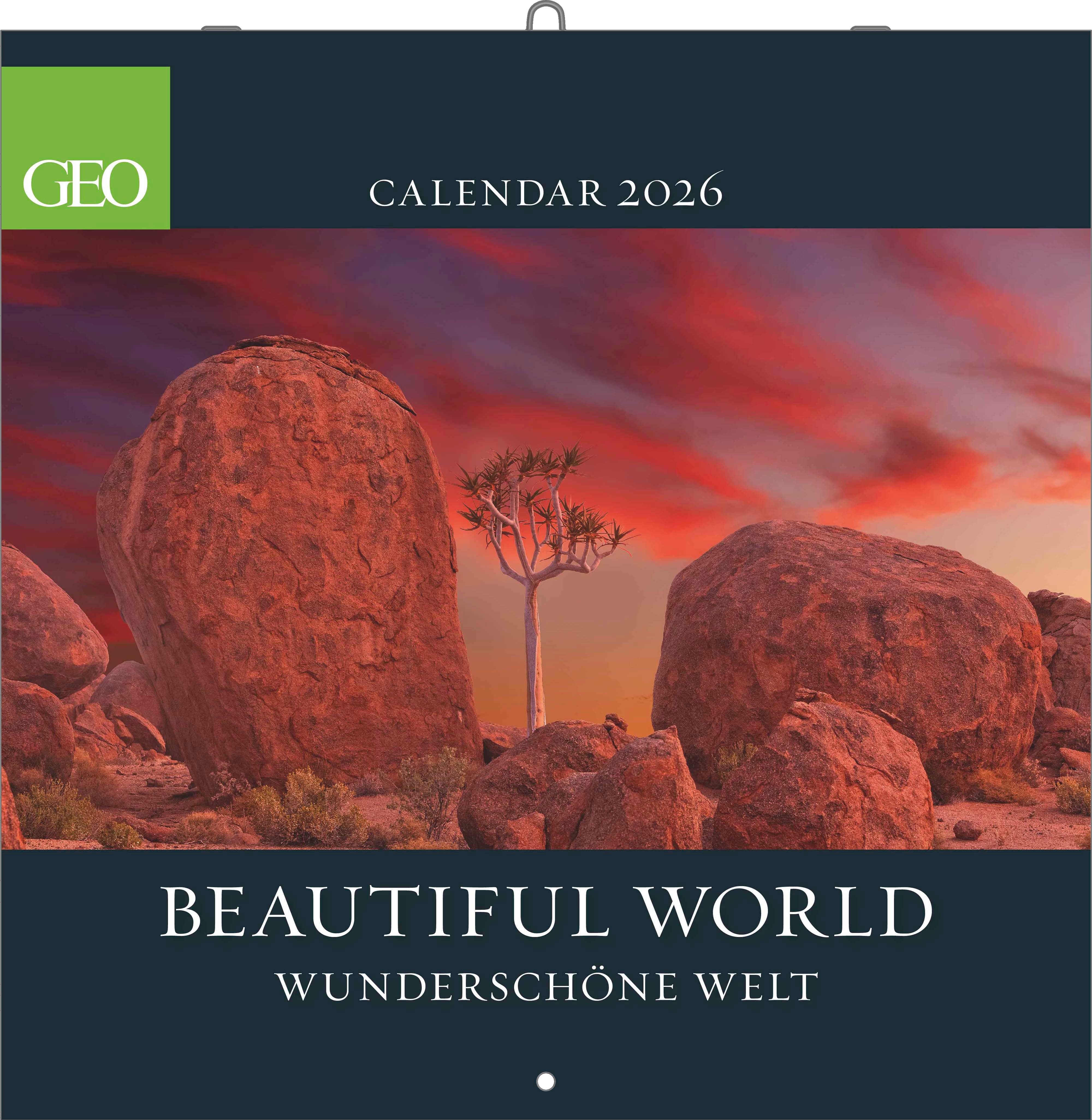 Kalender 2026 30x30 GEO Beautiful World