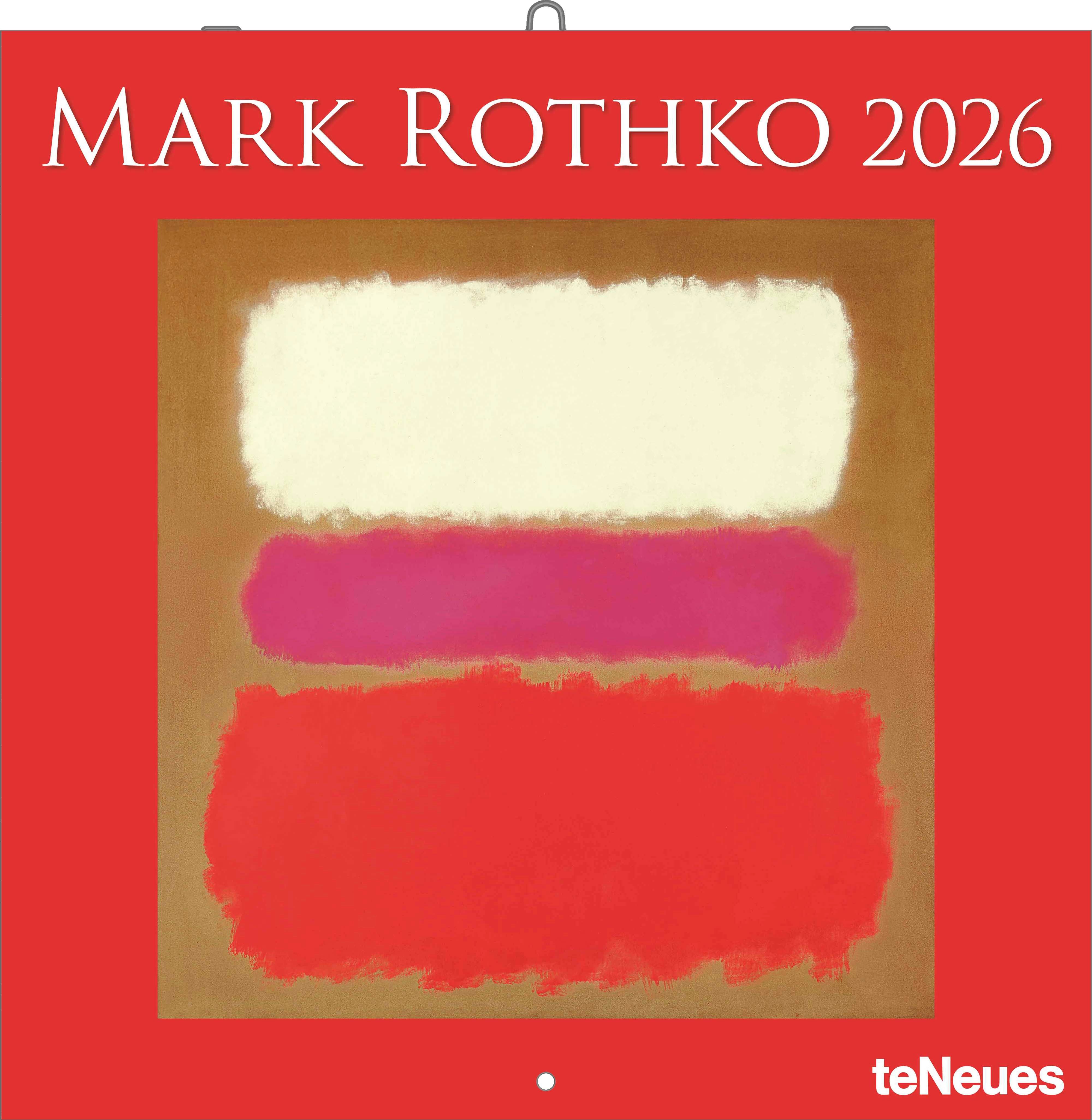 Kalender 2026 30x30 Mark Rothko