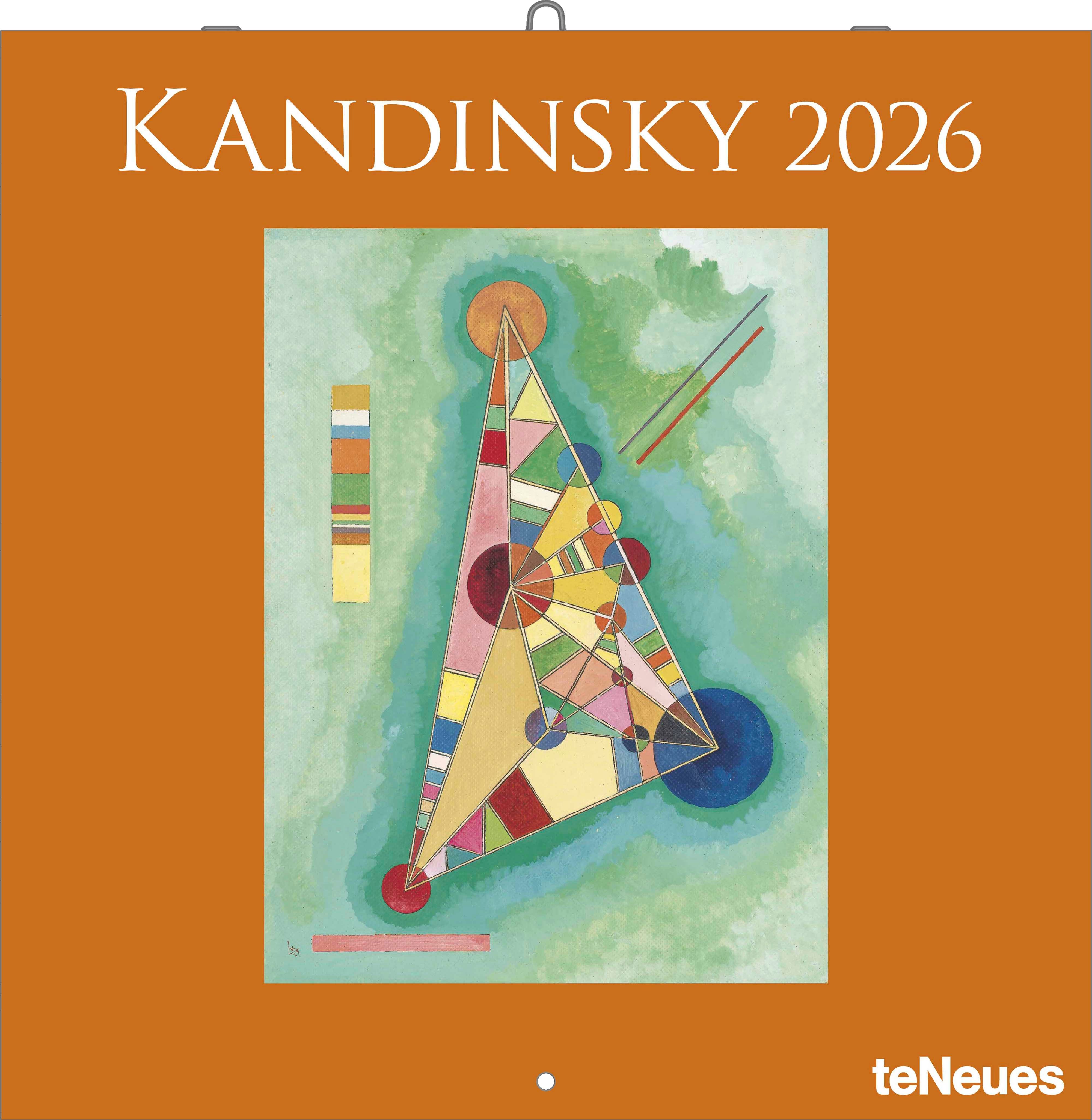 Kalender 2026 30x30 Kandinsky