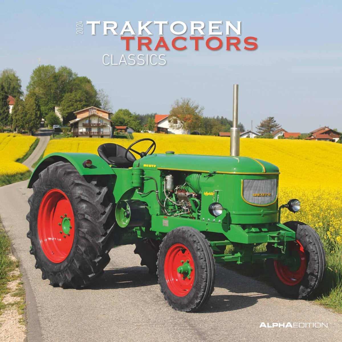 Kalender 2024 Tractors Classics 30x30cm