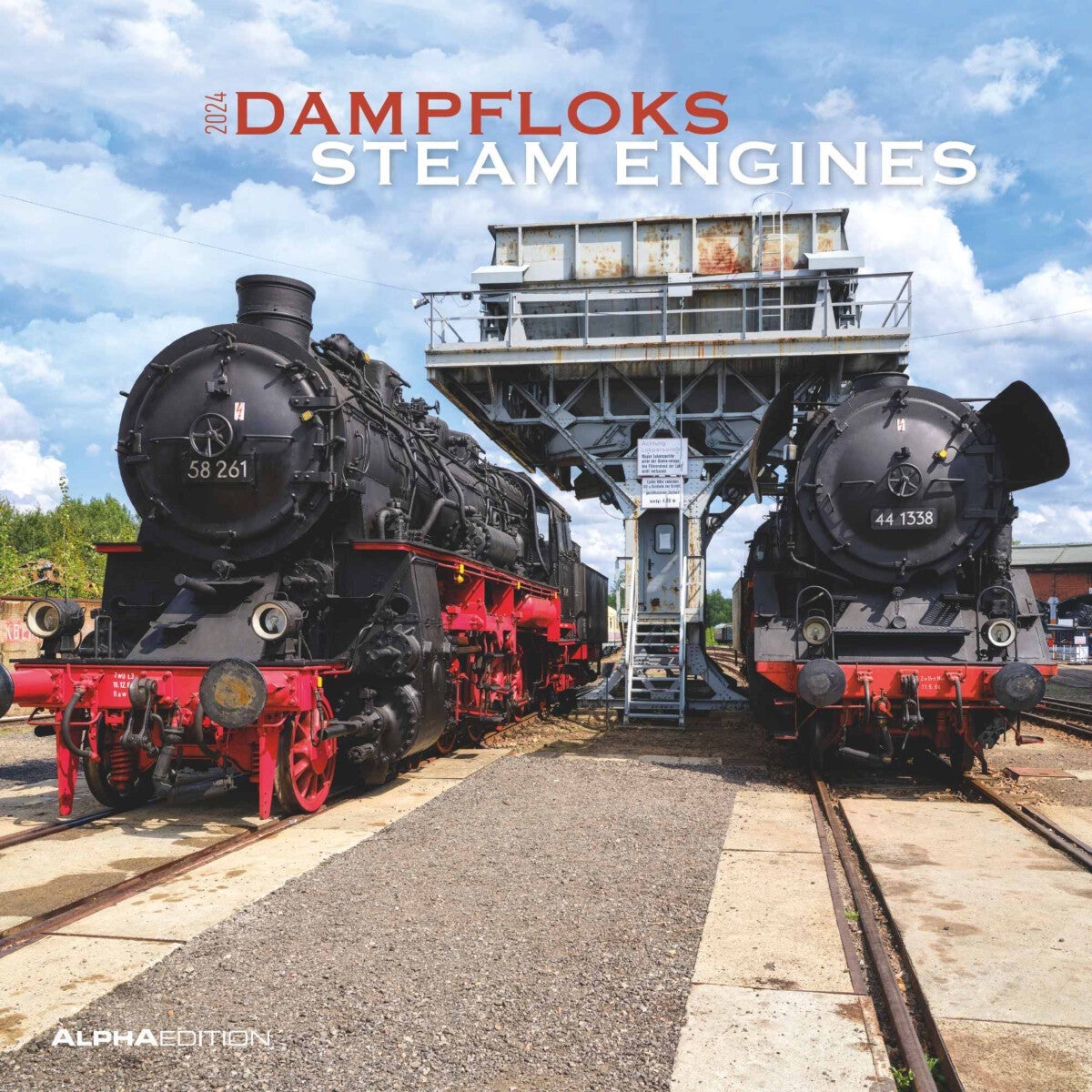 Kalender 2024 Steam Engines 30x30cm