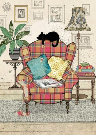 Doble kort 167x118 Black Ink Chair Kitty