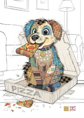 Kort Bug Art Kooks Una Unicorn