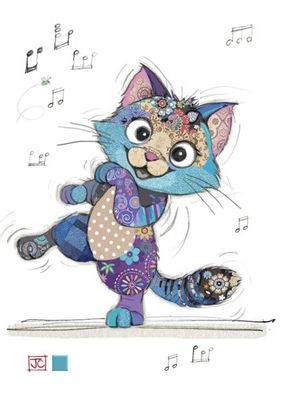 Kort Bug Art Kooks Keira Kitten