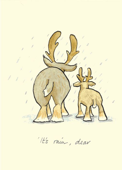 Julekort Two Bad Mice,