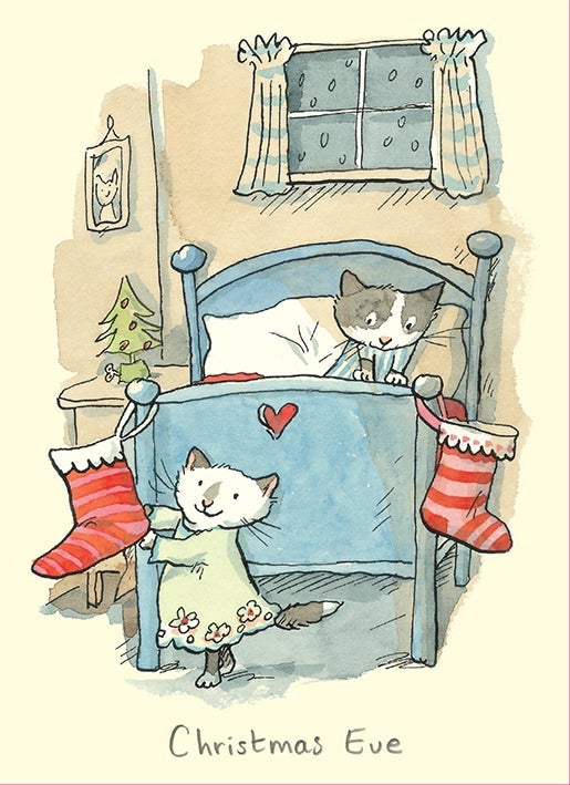 Julekort Two Bad Mice, "Christmas Eve"